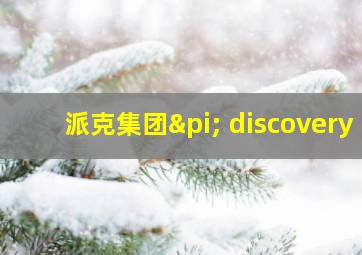 派克集团π discovery